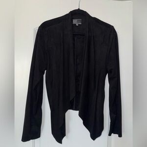 Kut from the Kloth Black Open-Front Blazer